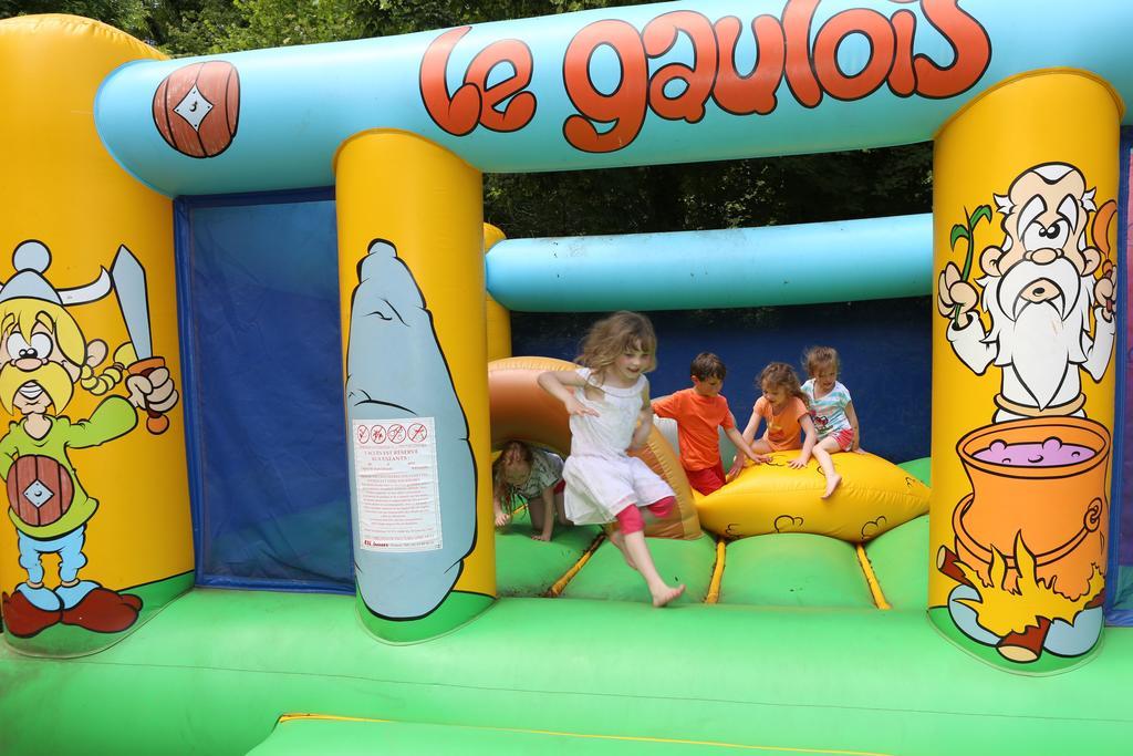Camping Le Val De Trie Behen ภายนอก รูปภาพ